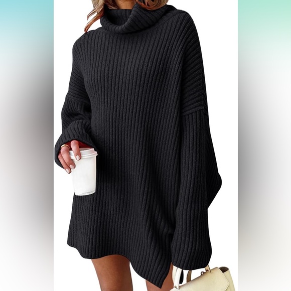 Dresses & Skirts - Black Sweater Dress
